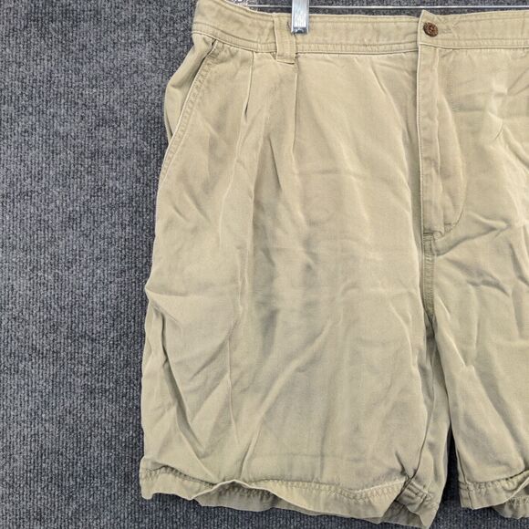 Tommy Bahama Mens Chino Shorts Tan Size 40 Slash Pockets Tencel - Picture 6 of 12